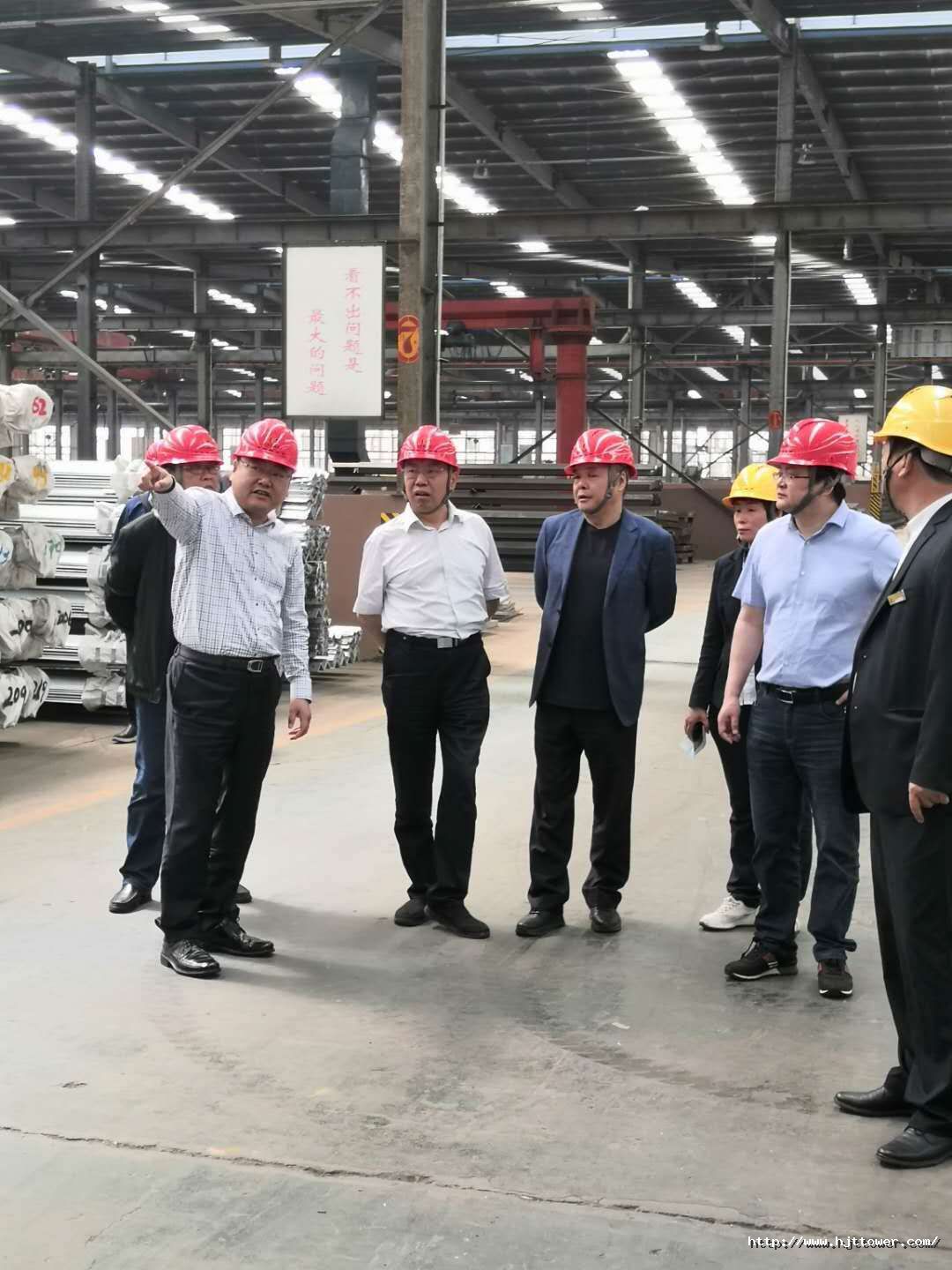 山东电工电气集团有限公司赵总一行莅临汇金通参观指导工作